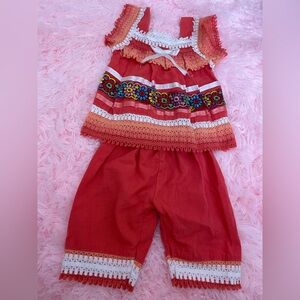 Babygirl mexican outfit